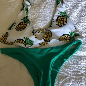 2 pc bikini bathing suit.